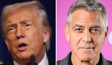 Trump Mocks George Clooney For Becoming a French Citizen