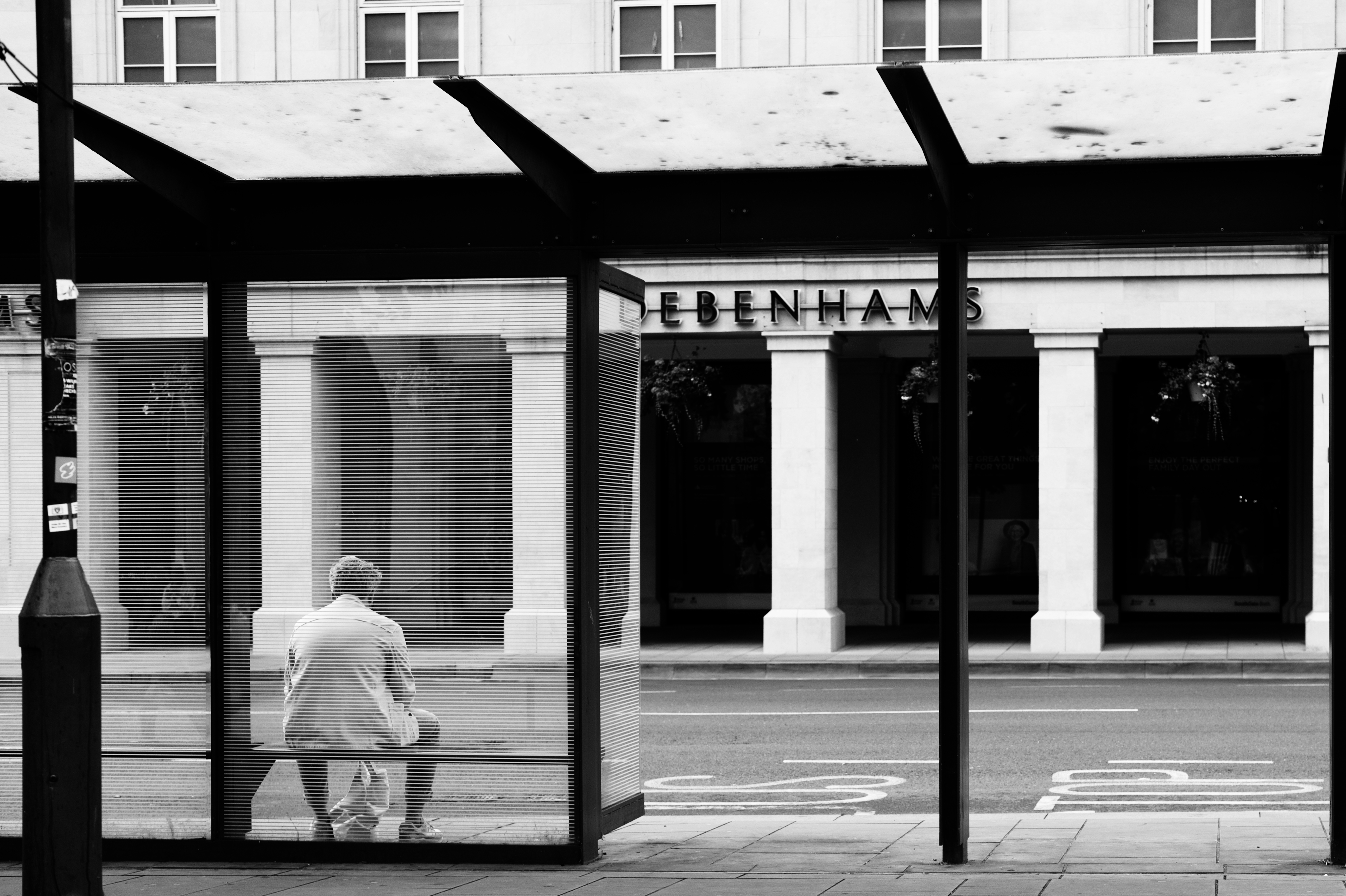 The waiting man by Sebastian Oakley