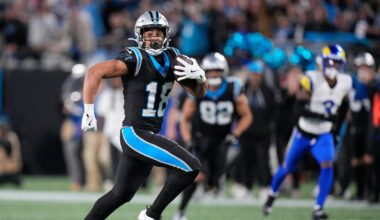 Jalen Coker emerges as needed reliable No. 2 wide receiver for Bryce Young in Carolina