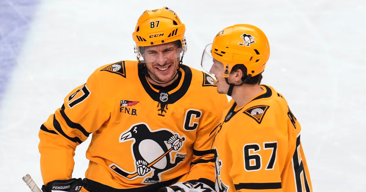 Crosby sets up late tying goal, scores in OT in Penguins’ victory over Blue Jackets