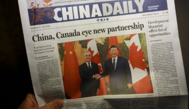 Carney and Xi blanket China’s front pages, but trade deal gets little attention - CTV News
