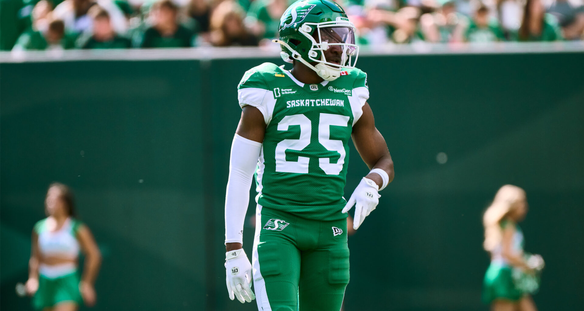 Riders extend National defensive back Nelson Lokombo