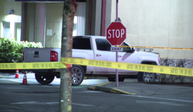 Pedestrian dead after being hit by vehicle in New Westminster parking lot