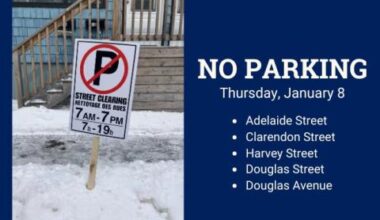 Traffic Advisory: No Parking for snow clearing