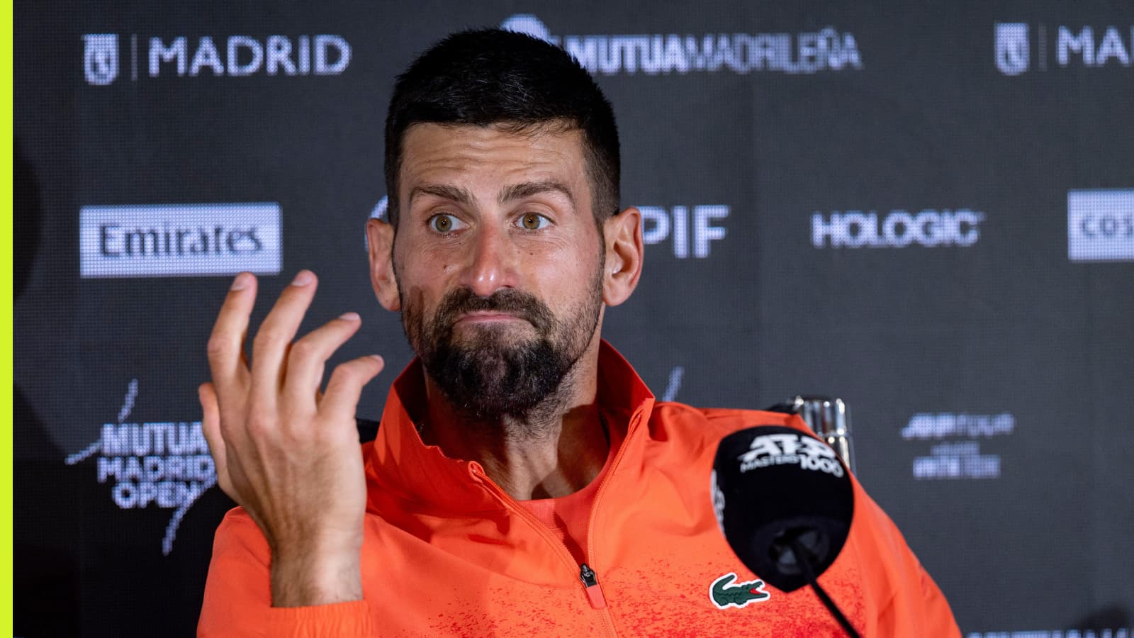 Novak Djokovic makes a big announcement on the eve of the 2026 season