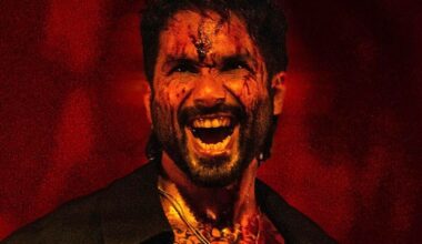 Sajid Nadiadwala reveals Shahid Kapoor’s inked and bloodied avatar in O’Romeo poster; first look tomorrow : Bollywood News