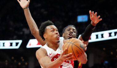 Raptors forward Scottie Barnes cracks top 20 in NBA all-star voting