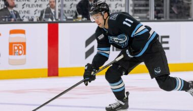 Dylan Guenther scores twice as Utah Mammoth beat Toronto Maple Leafs