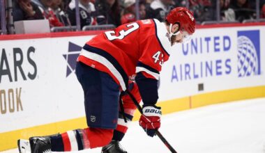 Washington Capitals' Tom Wilson questionable to return with lower-body injury