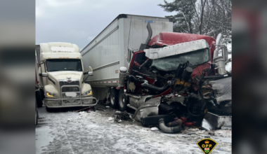 Serious collisions close part of Hwy. 401 in eastern Ontario - CTV News