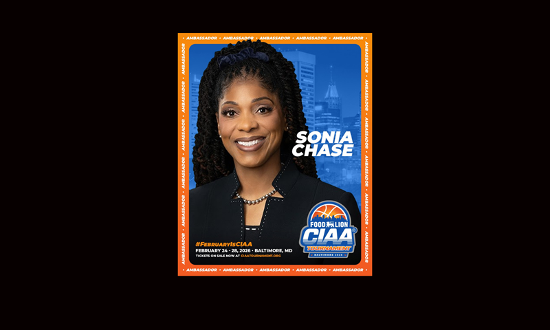 OLYMPIC GOLD MEDALIST AND WNBA STAR SONIA CHASE NAMED OFFICIAL AMBASSADOR FOR THE 2026 FOOD LION CIAA MEN’S AND WOMEN’S BASKETBALL CHAMPIONSHIP TOURNAMENT