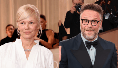 Pamela Anderson and Seth Rogen