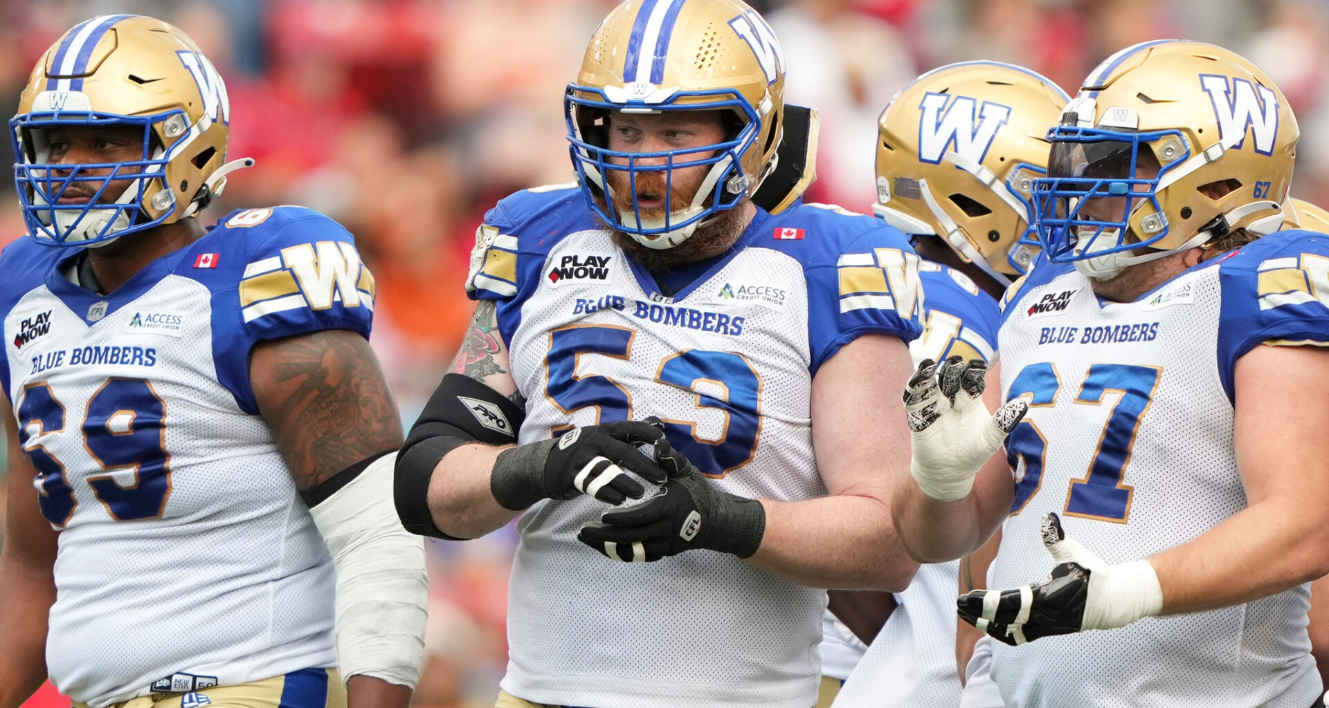 Bombers extend offensive lineman Pat Neufeld, defensive back Michael Griffin II