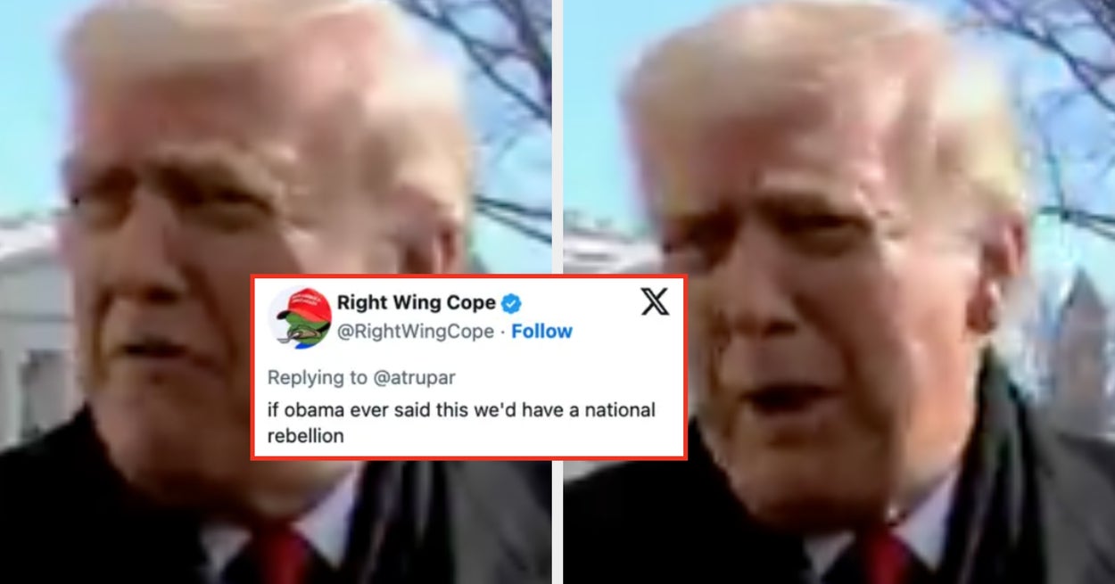 "You Can't Have Guns": Trump's Response To The Killing Of Alex Pretti Raises Eyebrows - BuzzFeed