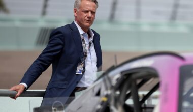 NASCAR Commissioner Steve Phelps is leaving his post