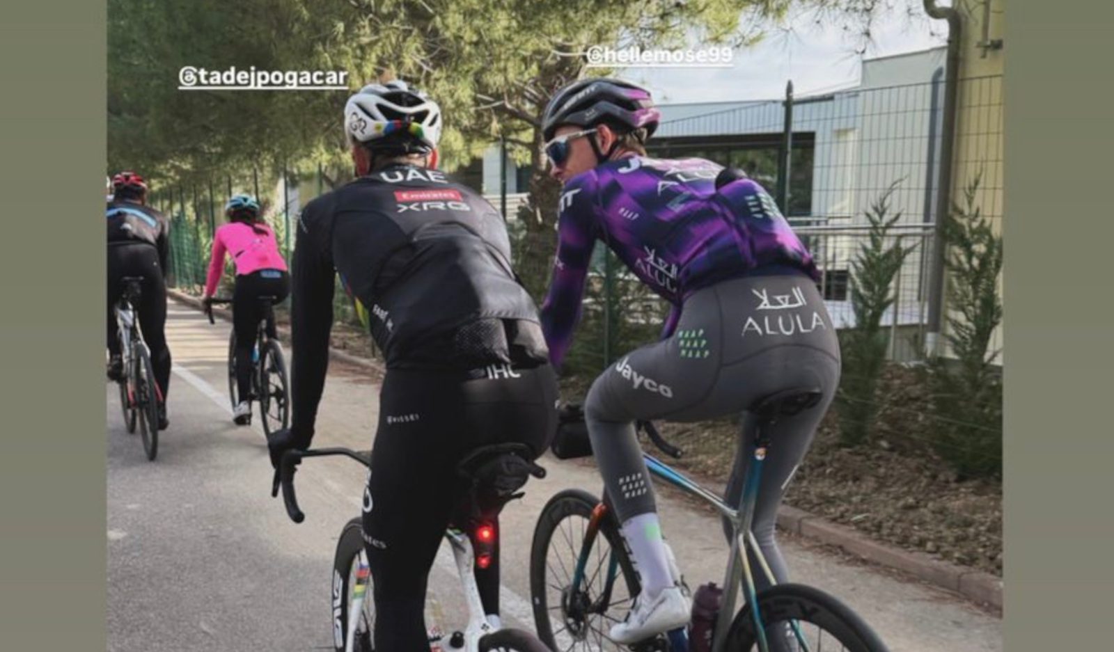 Tadej Pogačar joins memorial ride honouring Samuele Privitera