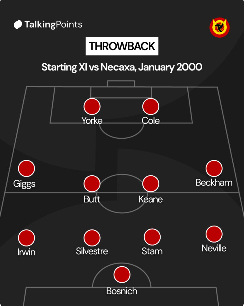 United vs Necaxa graphic