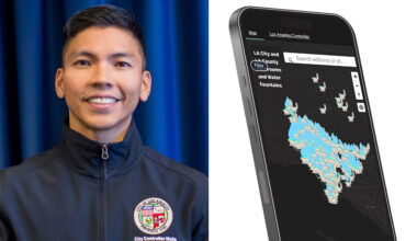 City controller Kenneth Mejia launched an app mapping L.A. public bathrooms.
