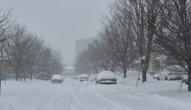 Live updates today as storm dumps 50 cm