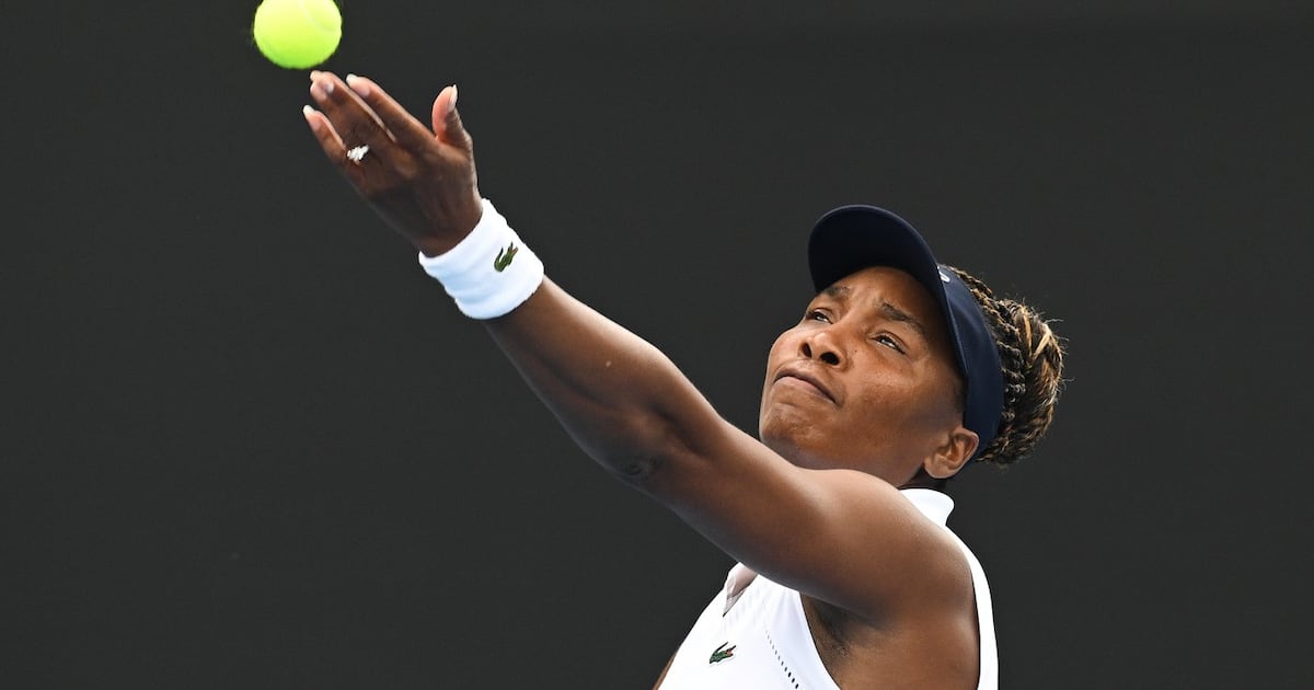 Venus Williams loses in Auckland but shows she's still competitive at 45