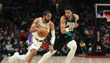 Shaedon Sharpe leads Portland Trail Blazers to win over Luka-less Los Angeles Lakers