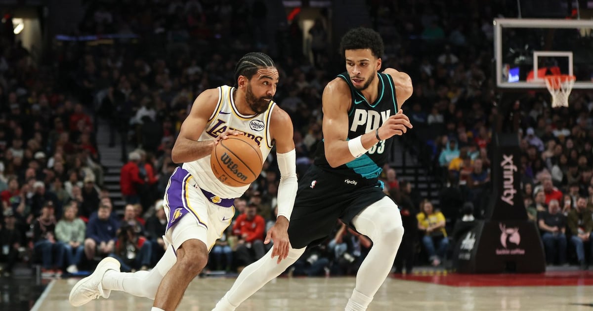 Shaedon Sharpe leads Portland Trail Blazers to win over Luka-less Los Angeles Lakers