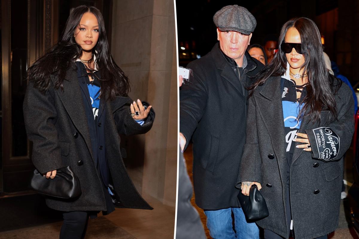 Rihanna claps back at security guard who let door close on her in viral video