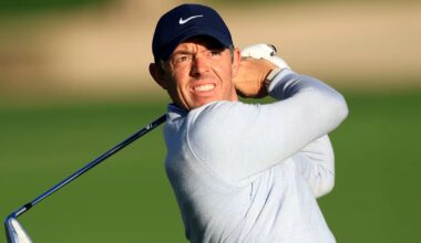 Rory McIlroy makes double bogey in 73, opens Hero Dubai Desert Classic eight shots off Francesco Molinari - PGA Tour