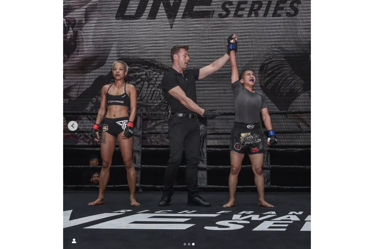 Anita Karim Pakistani MMA fighter [Courtesy of Anita Karim]