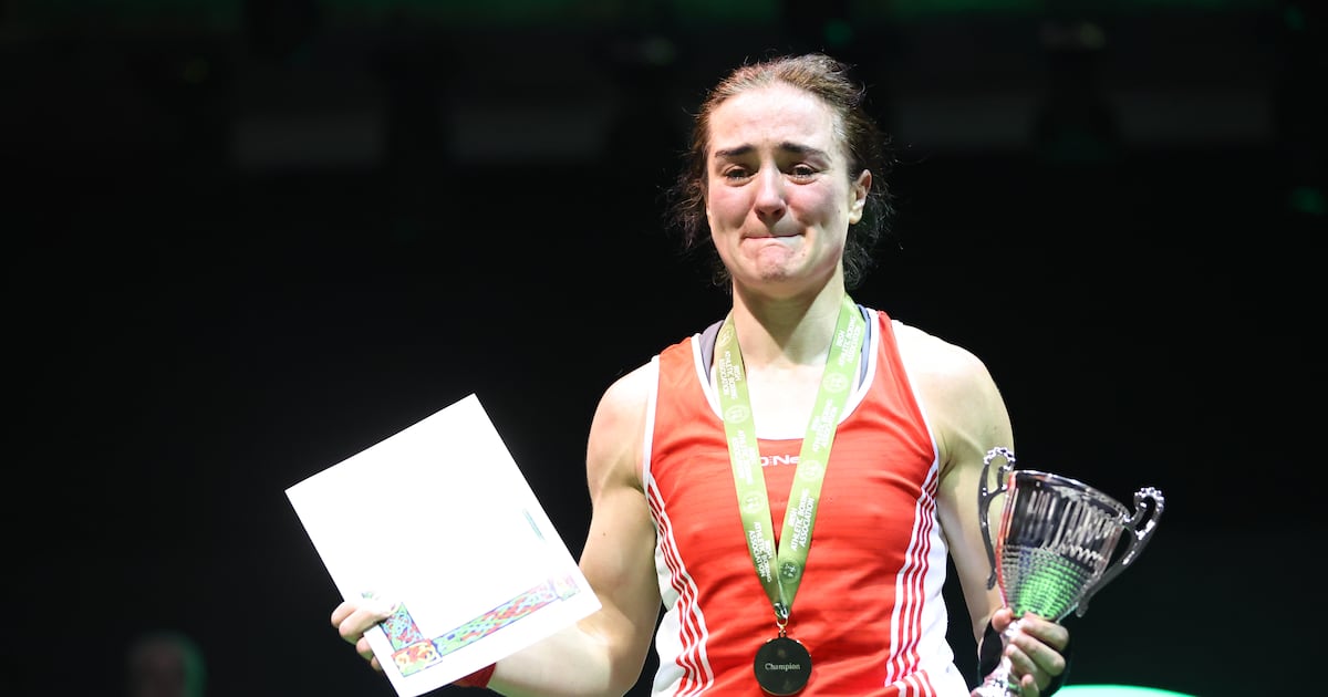Kellie Harrington crowned Irish champion after comeback from retirement – The Irish Times