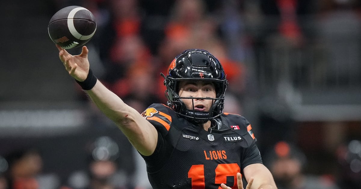 BC Lions extend 2025 CFL Most Outstanding Player Nathan Rourke through 2028