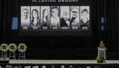NASCAR driver Greg Biffle honored at memorial service after plane crash