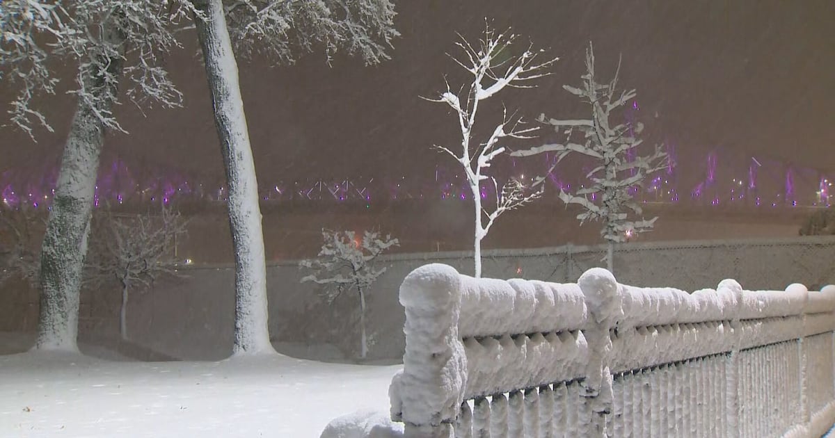 Montreal under major snowfall warning, some flights cancelled - CTV News