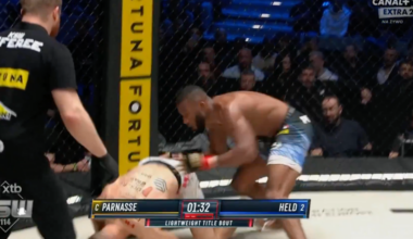 Salahdine Parnasse scores brutal finish at KSW 114