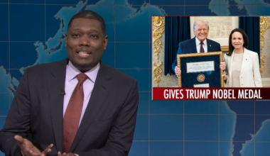 'SNL' Weekend Update Calls Out 'Psycho' Trump for Peace Prize Snag