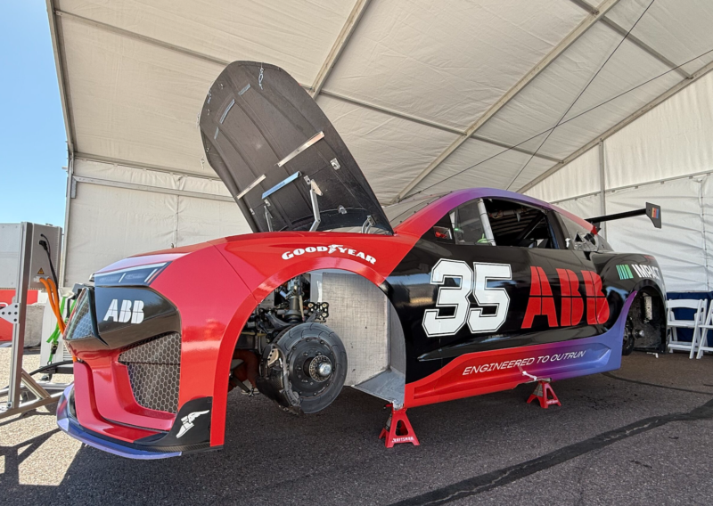 ABB/ NASCAR Partnership is All About Electrification Education