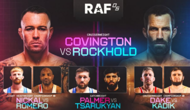 RAF 05: Covington vs. Rockhold — Full Card & Start Time