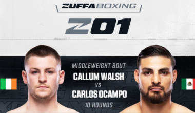 Zuffa Boxing 1 card, date, start time, location | Walsh vs Ocampo