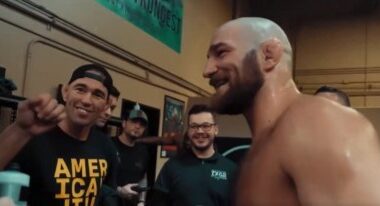 UFC’s Chris Curtis loses it after Sean Strickland brings Kyle Rittenhouse to the gym