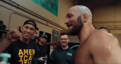 UFC’s Chris Curtis loses it after Sean Strickland brings Kyle Rittenhouse to the gym