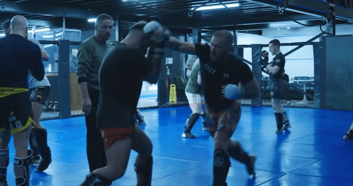 Conor McGregor returns with brand new training video