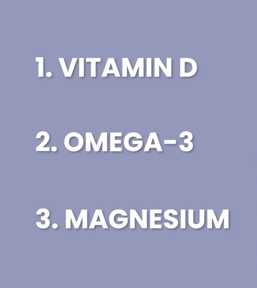 Victoria: Winter Supplements to take