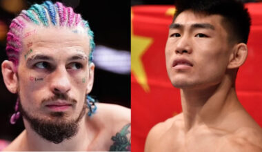 Sean O'Malley and Song Yadong at UFC 324