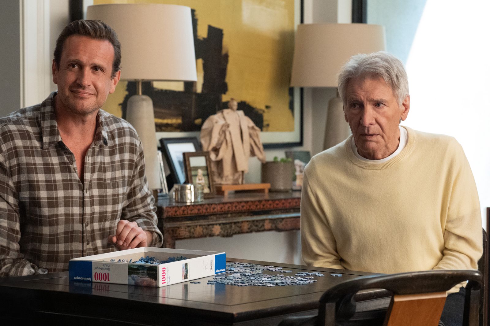 Shrinking photo season 3 Jason Segel Harrison Ford