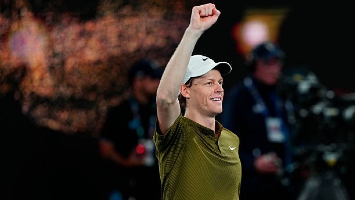 Sinner: "To beat Djokovic is one of tennis' toughest challenges". Photo: Gettyimages