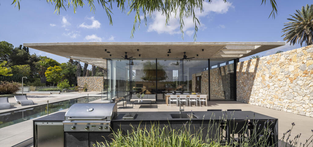 בית פרטי בתכנון בריק רוה אדריכלים