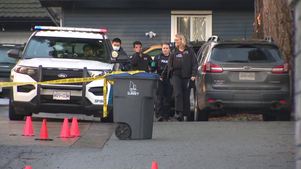Surrey police investigating 'extortion-related' shooting