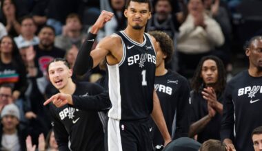 San Antonio Spurs star center Victor Wembanyama out vs. Portland Trail Blazers