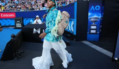 Osaka goes from fashion to friction in second round at Aussie Open