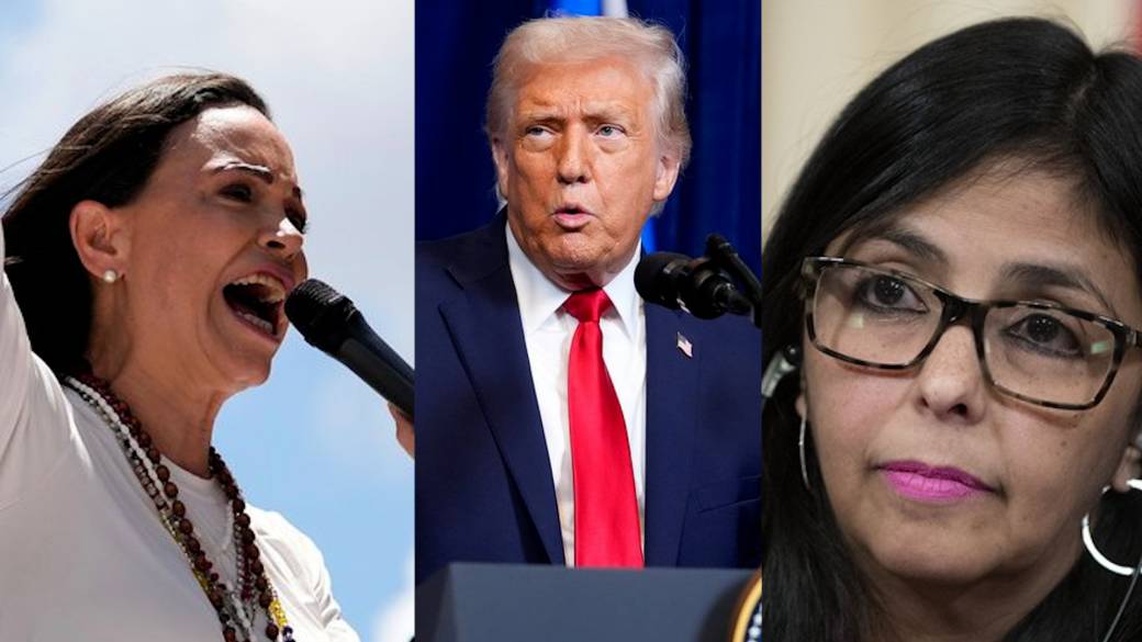 Click to play video: 'Trump backs Maduro ally in Venezuela, sidelines opposition leader Machado'